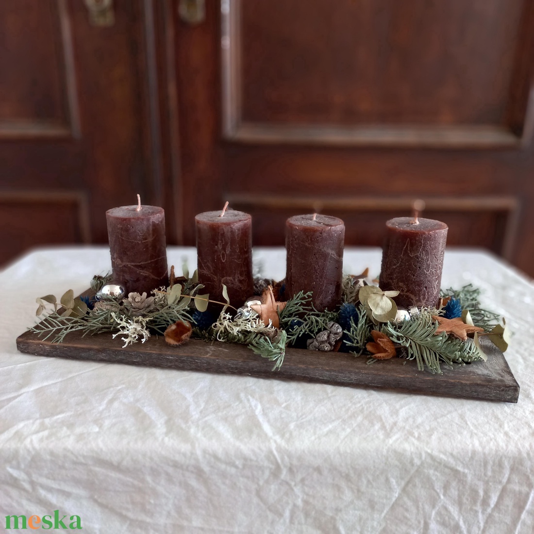 CSINÁLD MAGAD adventi asztaldísz - karácsony - adventi díszek - adventi asztaldísz - Meska.hu