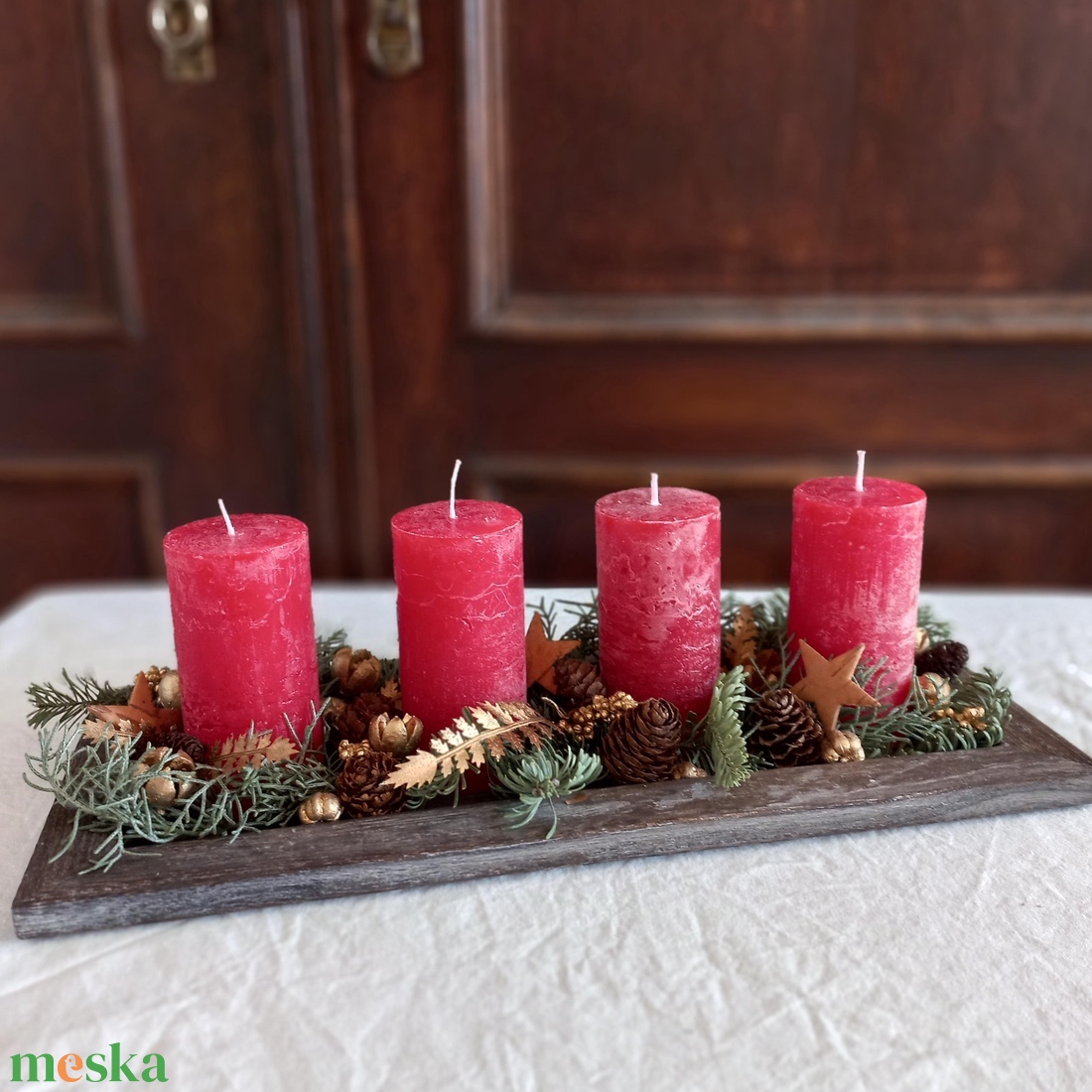 CSINÁLD MAGAD adventi asztaldísz - karácsony - adventi díszek - adventi asztaldísz - Meska.hu