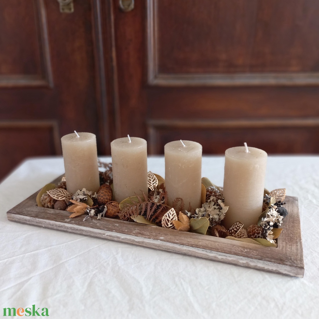 CSINÁLD MAGAD adventi asztaldísz - karácsony - adventi díszek - adventi asztaldísz - Meska.hu