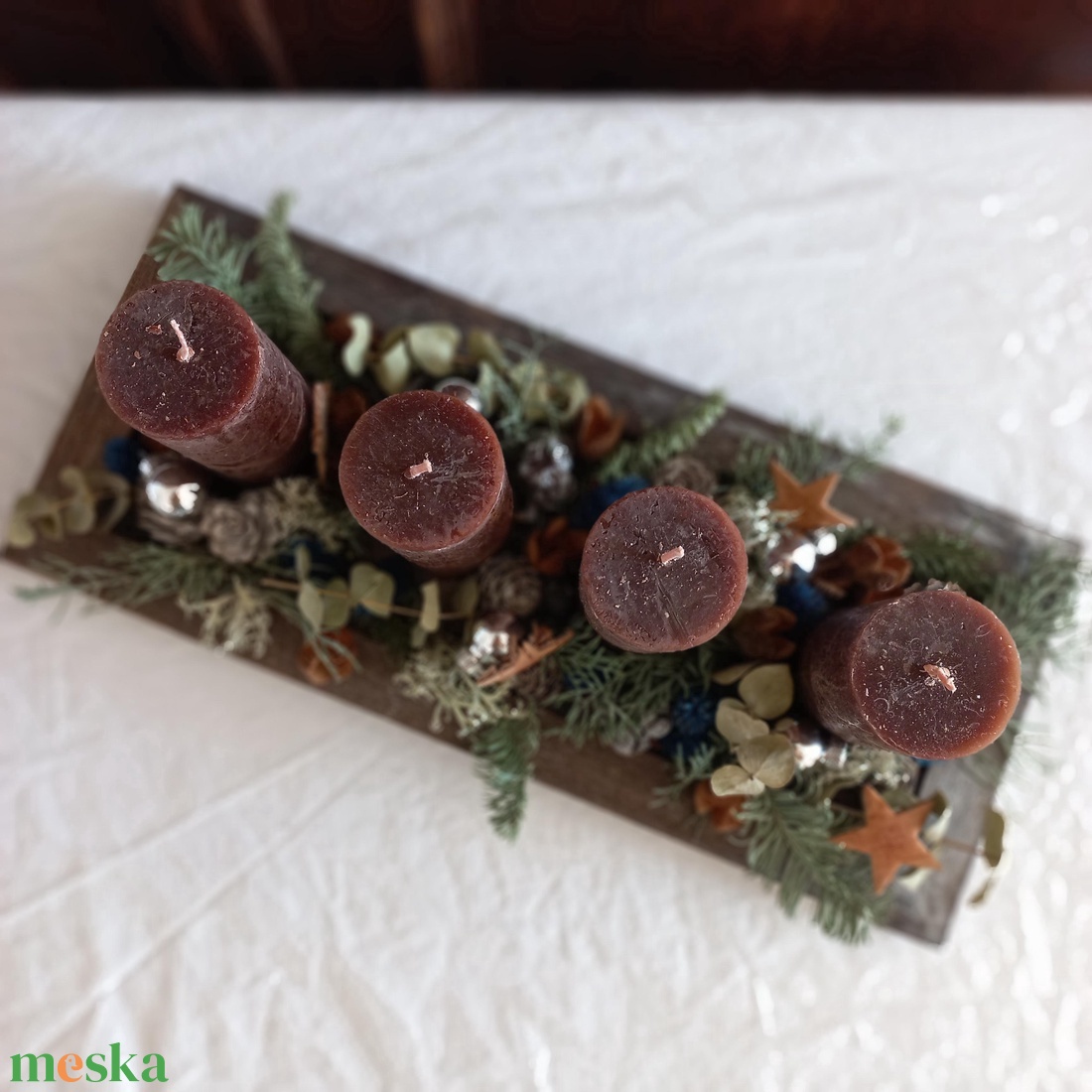 CSINÁLD MAGAD adventi asztaldísz - karácsony - adventi díszek - adventi asztaldísz - Meska.hu