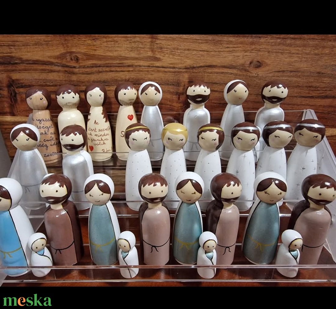 Betlehem,angyalok - játék & sport - baba & babaház - baba - Meska.hu