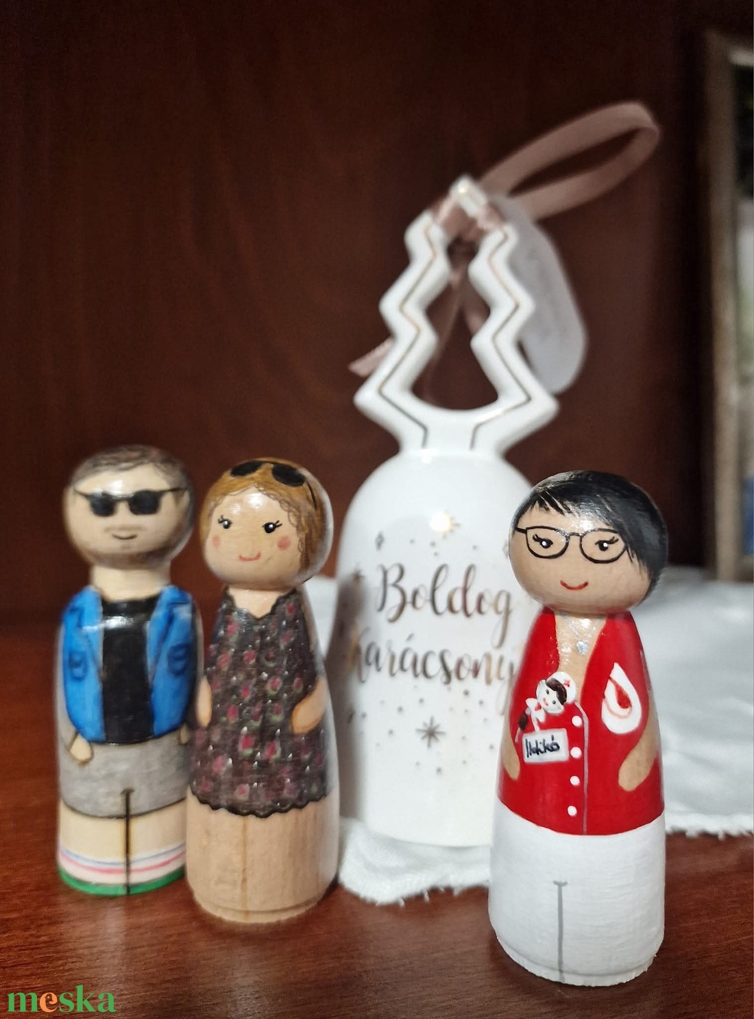 Családi peg doll - játék & sport - baba & babaház - baba - Meska.hu