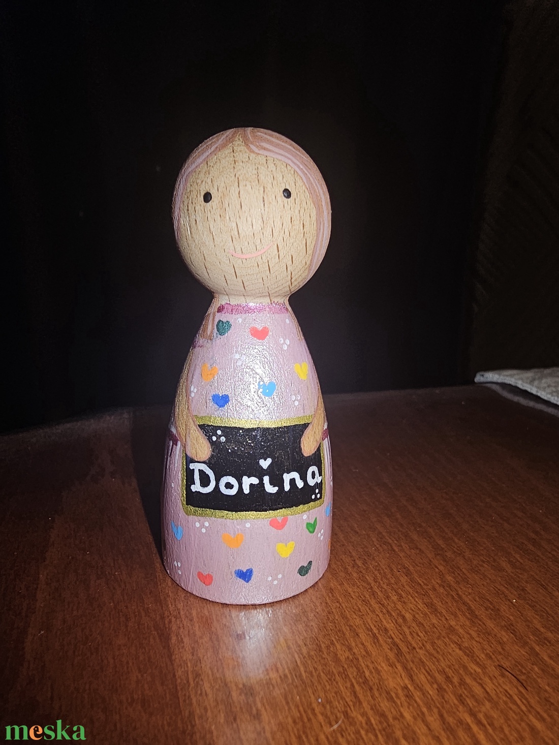 Fa egyedi baba - játék & sport - baba & babaház - baba - Meska.hu