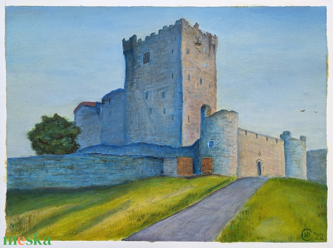 Castle - művészet - festmény - olajfestmény - Meska.hu Castle - művészet - festmény - olajfestmény - Meska.hu