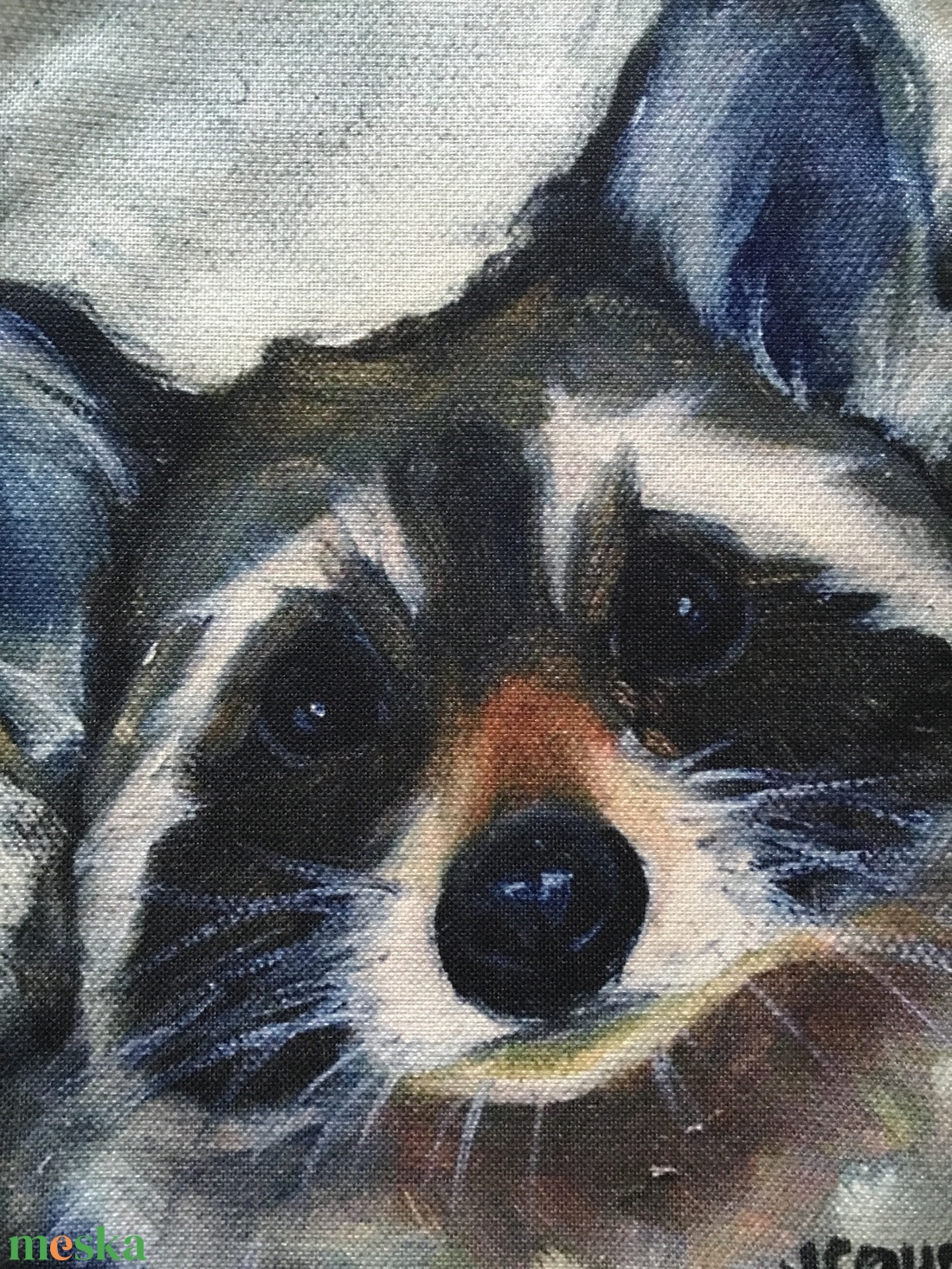  Mosómedve mintás egyedi gymbag hátizsák, edzéshez, úszáshoz, kiránduláshoz - táska & tok - hátizsák - tornazsák, gymbag - Meska.hu