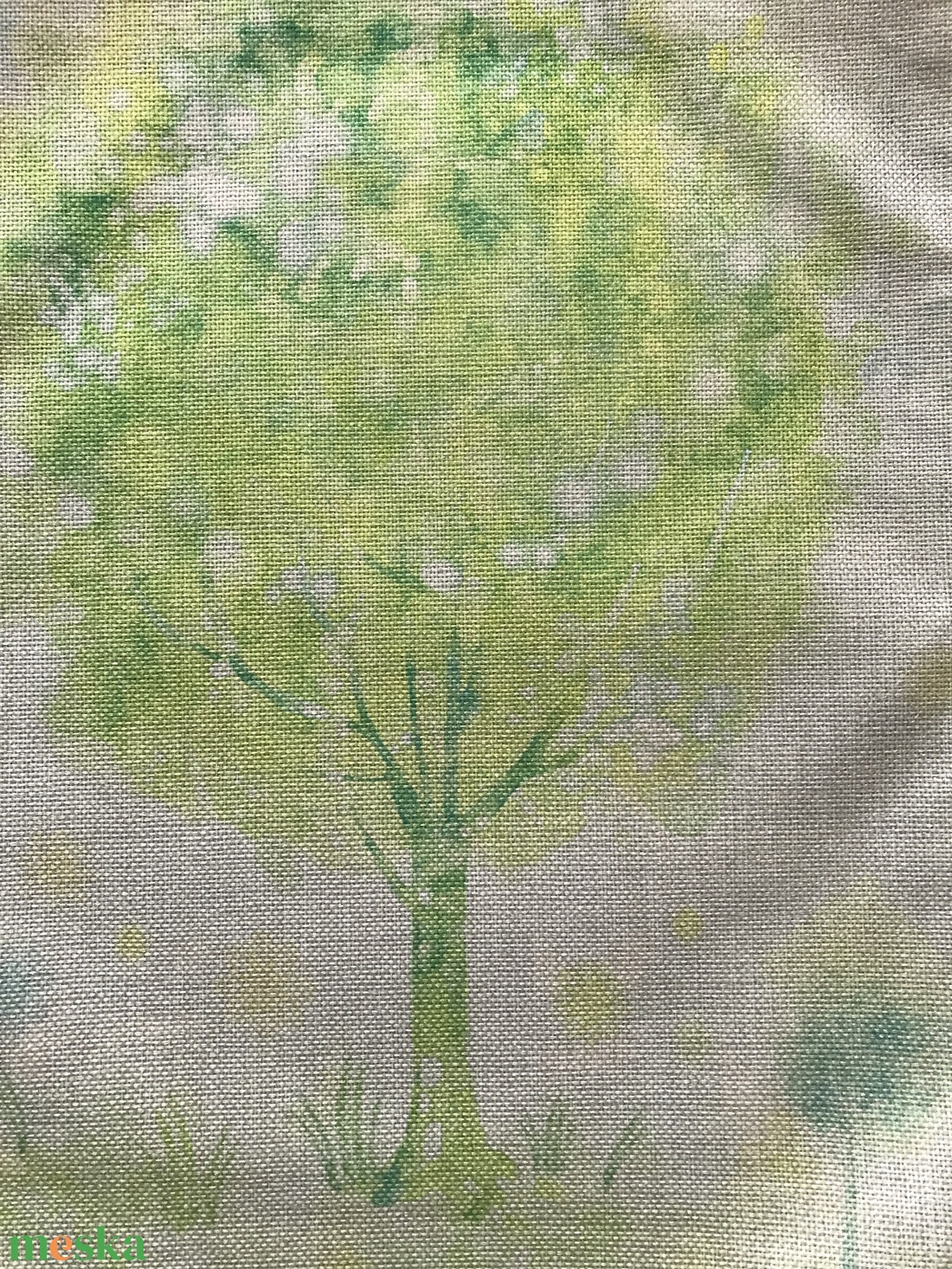 Fa mintás egyedi gymbag hátizsák - táska & tok - hátizsák - tornazsák, gymbag - Meska.hu