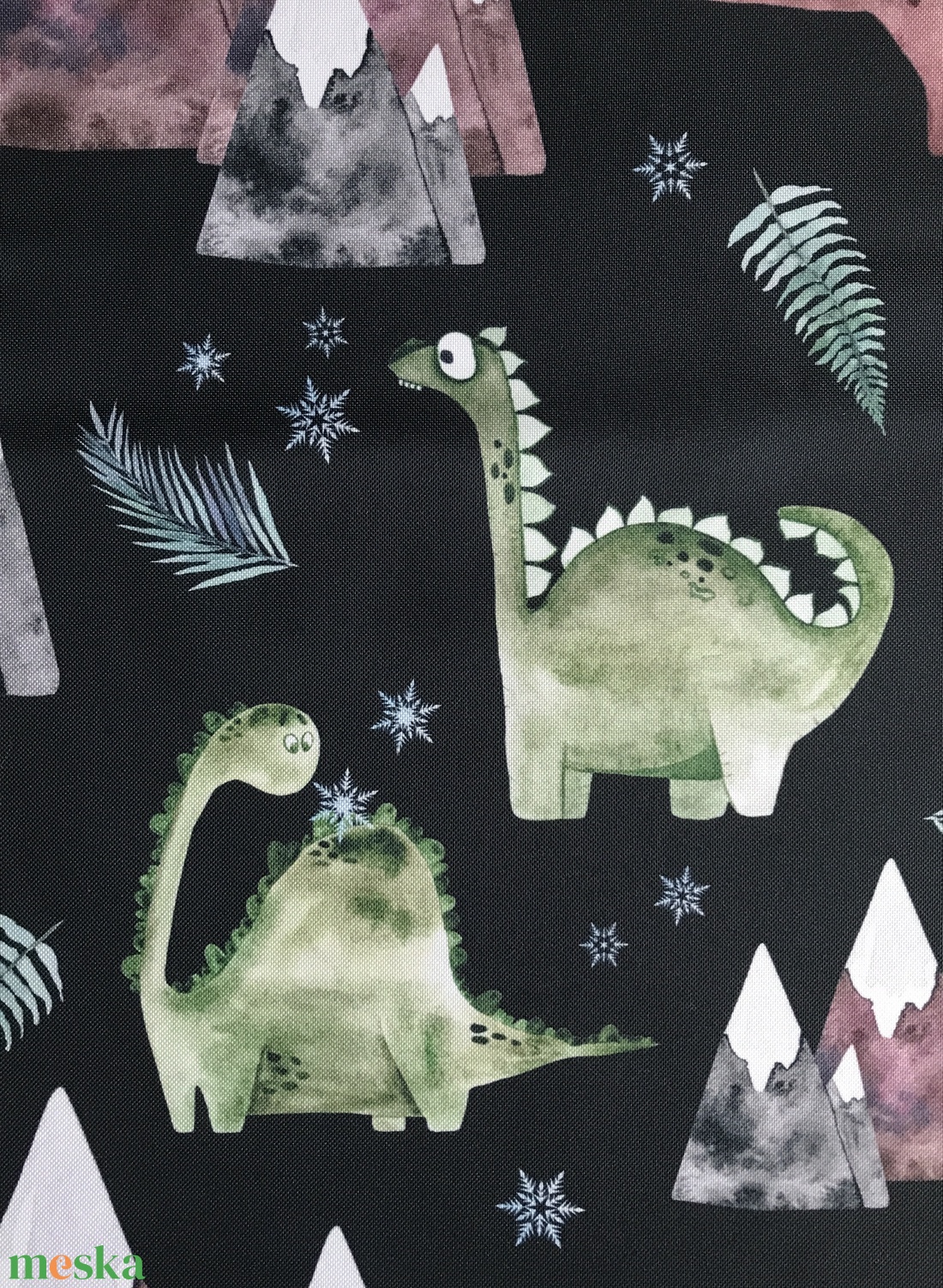 Dinó mintás, egyedi  gymbag hátizsák - Artiroka - táska & tok - hátizsák - kishátizsák - Meska.hu