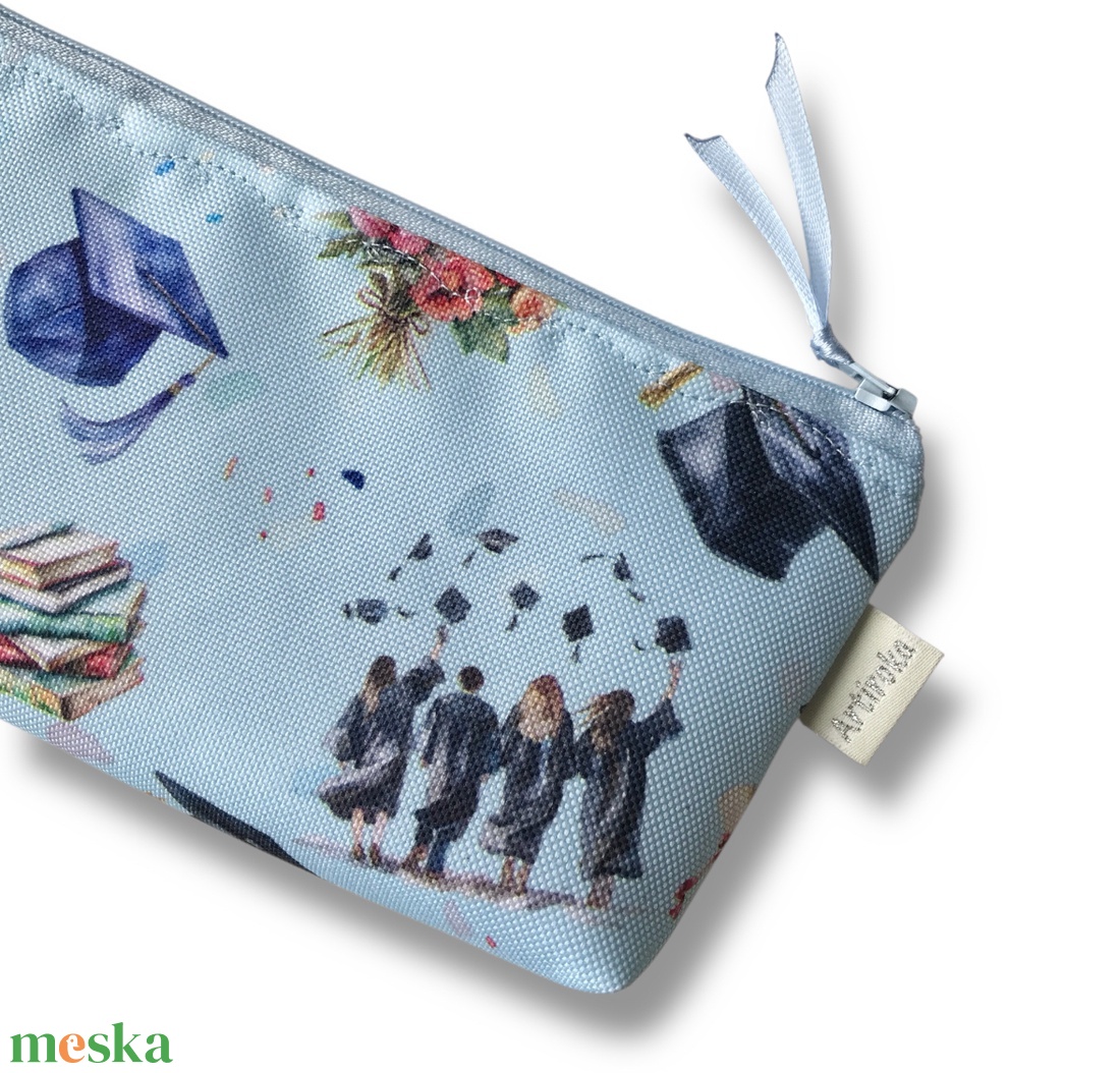 Diploma átadó irattartó pénztárca vagy tolltartó neszesszer, szemüvegtok akár névhímzéssel - táska & tok - neszesszer - Meska.hu