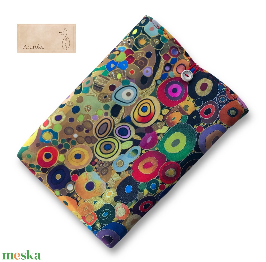 Színes könyvtok, ebook tok, választható zárral  - könyv & zene - könyvtok - Meska.hu