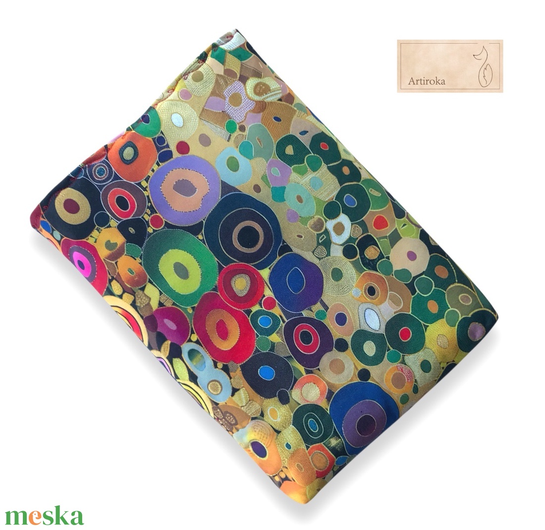 Színes könyvtok, ebook tok, választható zárral  - könyv & zene - könyvtok - Meska.hu