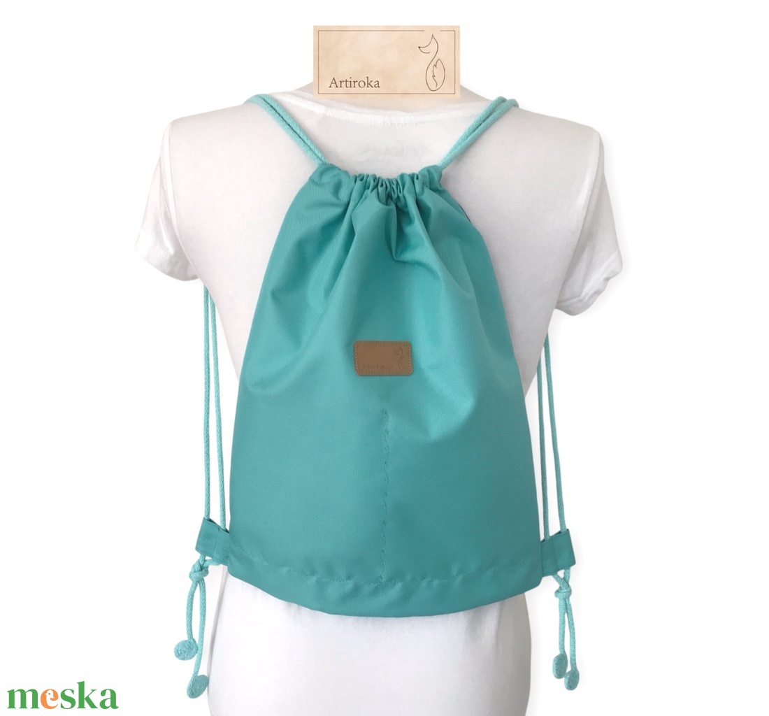 Egyedi  gymbag hátizsák általad választott színekből - Artiroka - táska & tok - hátizsák - hátizsák - Meska.hu