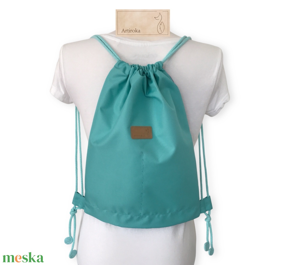 Egyedi  gymbag hátizsák általad választott színekből - Artiroka - táska & tok - hátizsák - hátizsák - Meska.hu