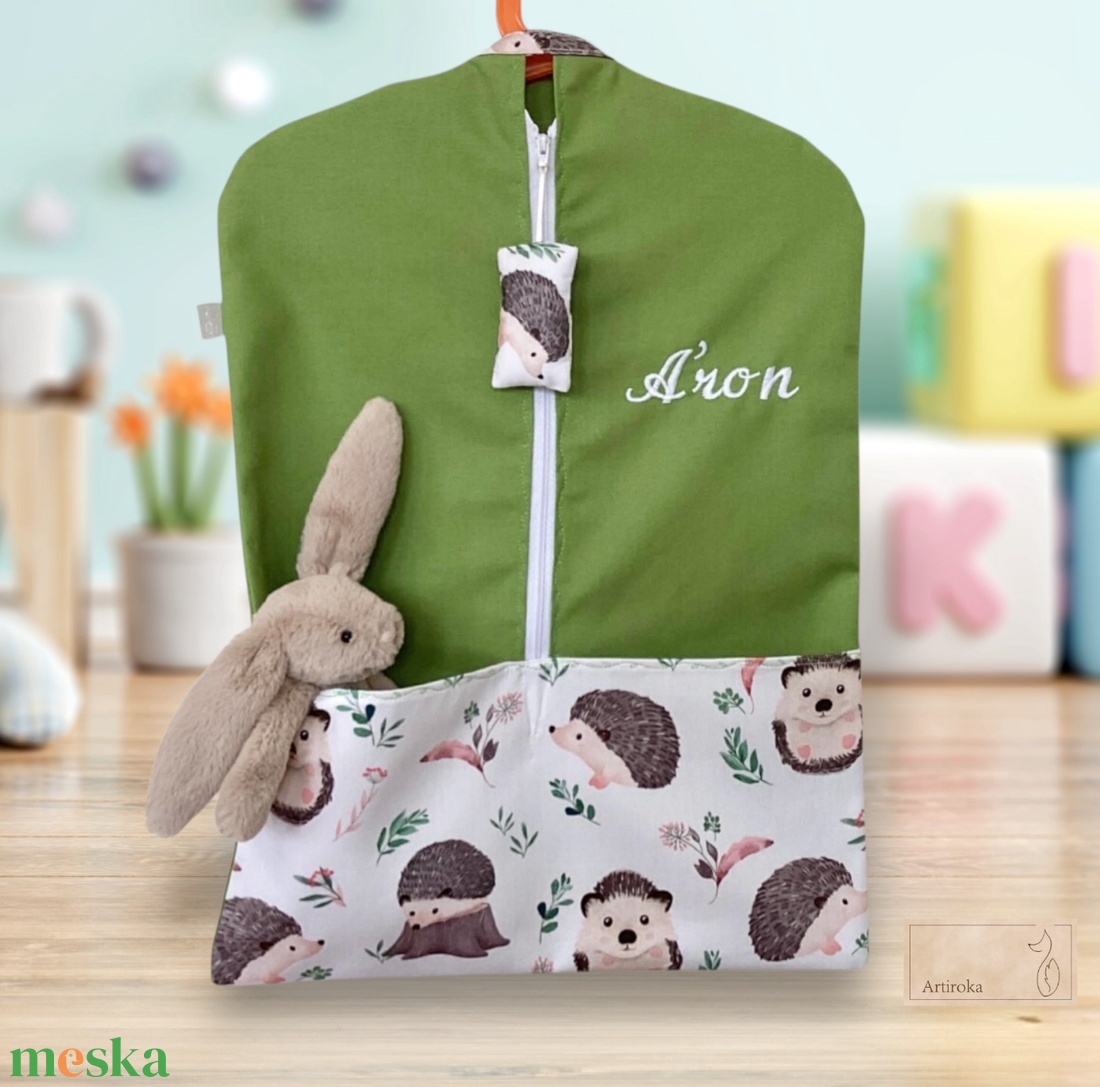 Süni mintás  prémium ÓVODAI / OVIS ZSÁK - játék & sport - ovis felszerelés - ovis zsák - Meska.hu