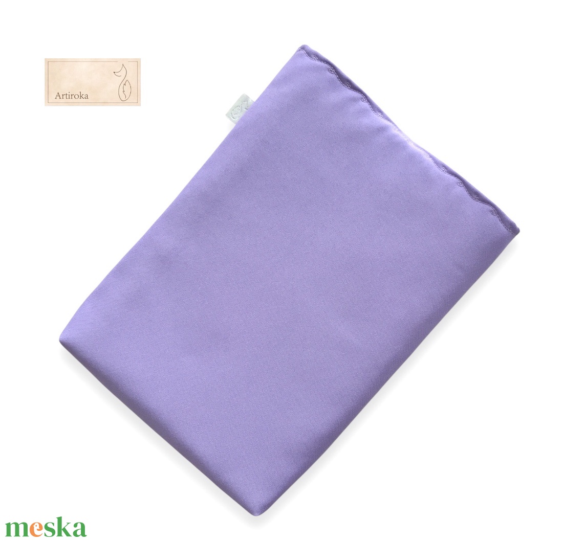 Könyvtok hímzett láma mintával, vízlepergetős textilből  - könyv & zene - könyvtok - Meska.hu