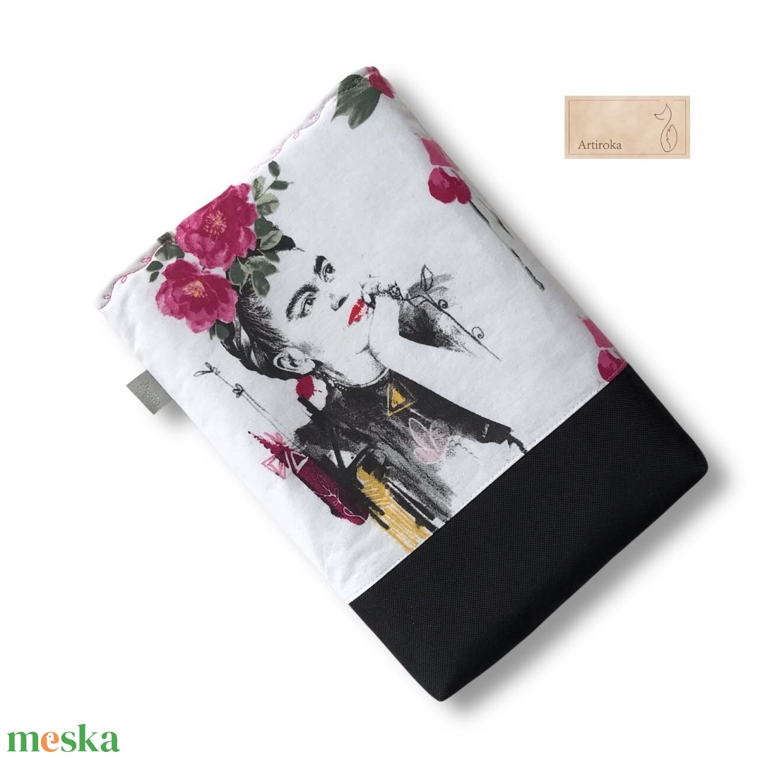 Frida Kahlo mintás könyvtok vagy tablet tartó tok    -  Artiroka design  - könyv & zene - könyvtok - Meska.hu