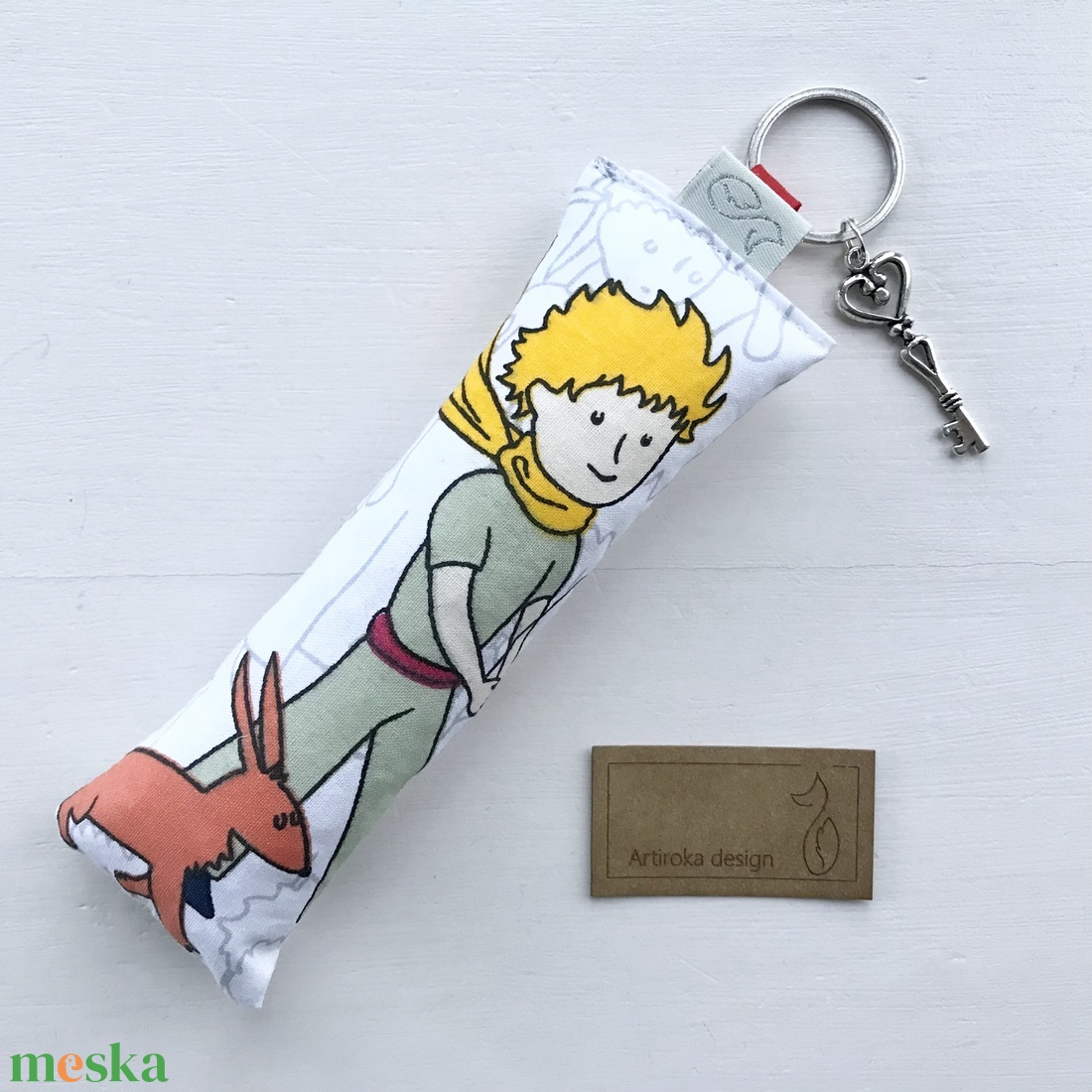 A Kis herceg mintás egyedi kulcstartó -  Artiroka design - táska & tok - kulcstartó & táskadísz - kulcstartó - Meska.hu