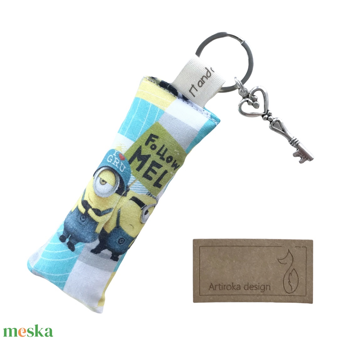 Minyon mintás kulcstartó vintage kulcs medállal - Minion - egyedi darab - táska & tok - kulcstartó & táskadísz - kulcstartó - Meska.hu Minyon mintás kulcstartó vintage kulcs medállal - Minion - egyedi darab - táska & tok - kulcstartó & táskadísz - kulcstartó - Meska.hu