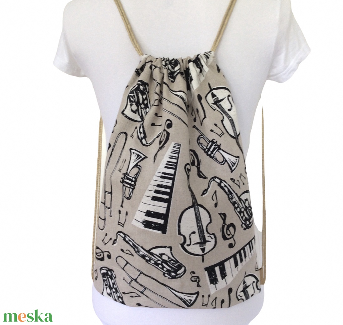 Zenészeknek - Zongora, trombita, cselló, klarinét és hangjegy mintás gymbag hátizsák - Artiroka design - táska & tok - hátizsák - hátizsák - Meska.hu Zenészeknek - Zongora, trombita, cselló, klarinét és hangjegy mintás gymbag hátizsák - Artiroka design - táska & tok - hátizsák - hátizsák - Meska.hu