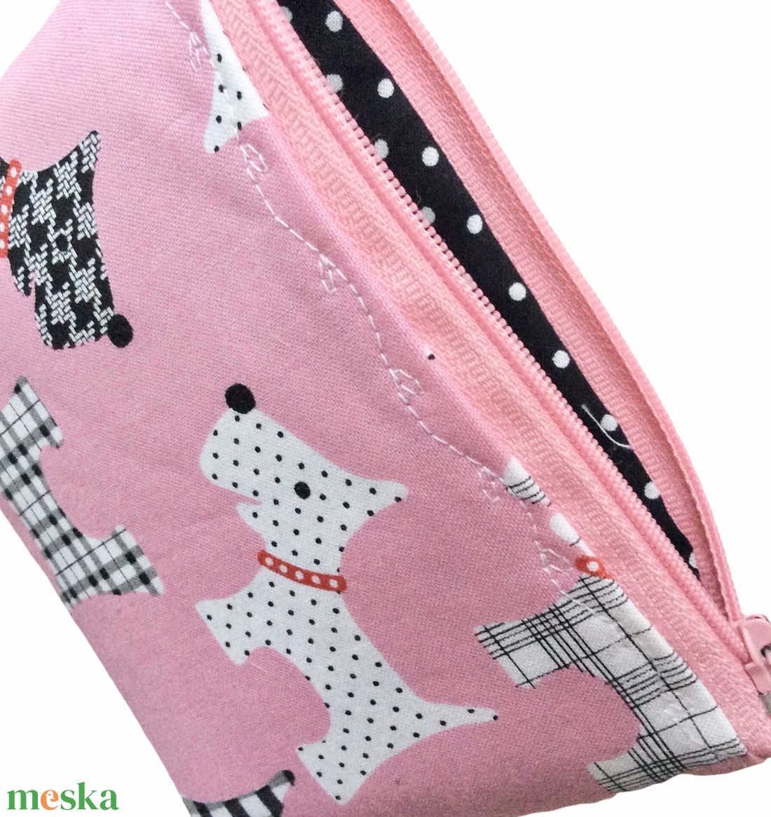 Skót Terrier kutya mintás, prémium irattartó pénztárca - Artiroka design - táska & tok - pénztárca & más tok - kártyatartó & irattartó - Meska.hu