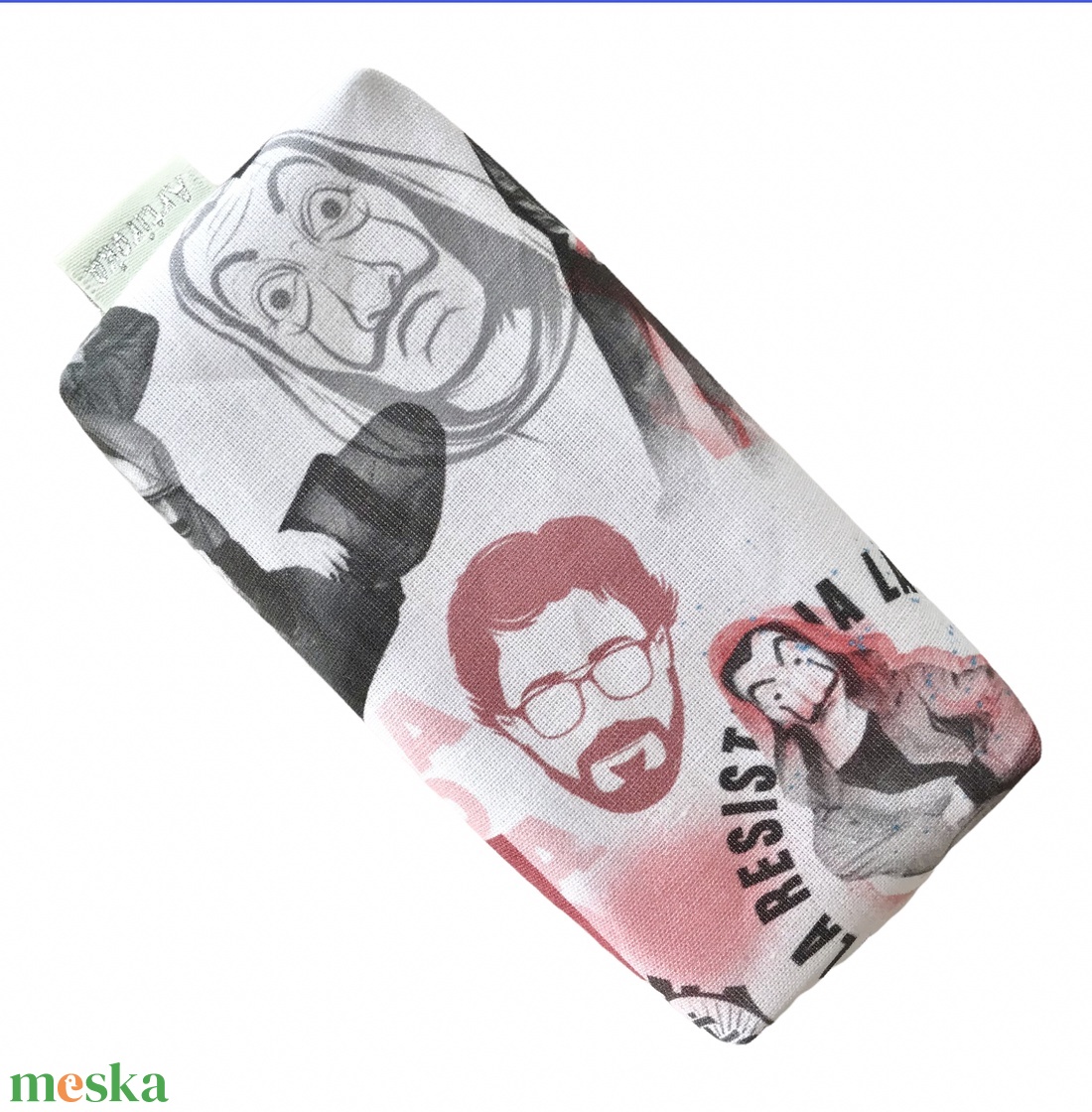 A nagy pénzrablás sorozat mintás, prémium pamut zsebkendő tartó - Casa de papel - táska & tok - pénztárca & más tok - zsebkendőtartó tok - Meska.hu A nagy pénzrablás sorozat mintás, prémium pamut zsebkendő tartó - Casa de papel - táska & tok - pénztárca & más tok - zsebkendőtartó tok - Meska.hu
