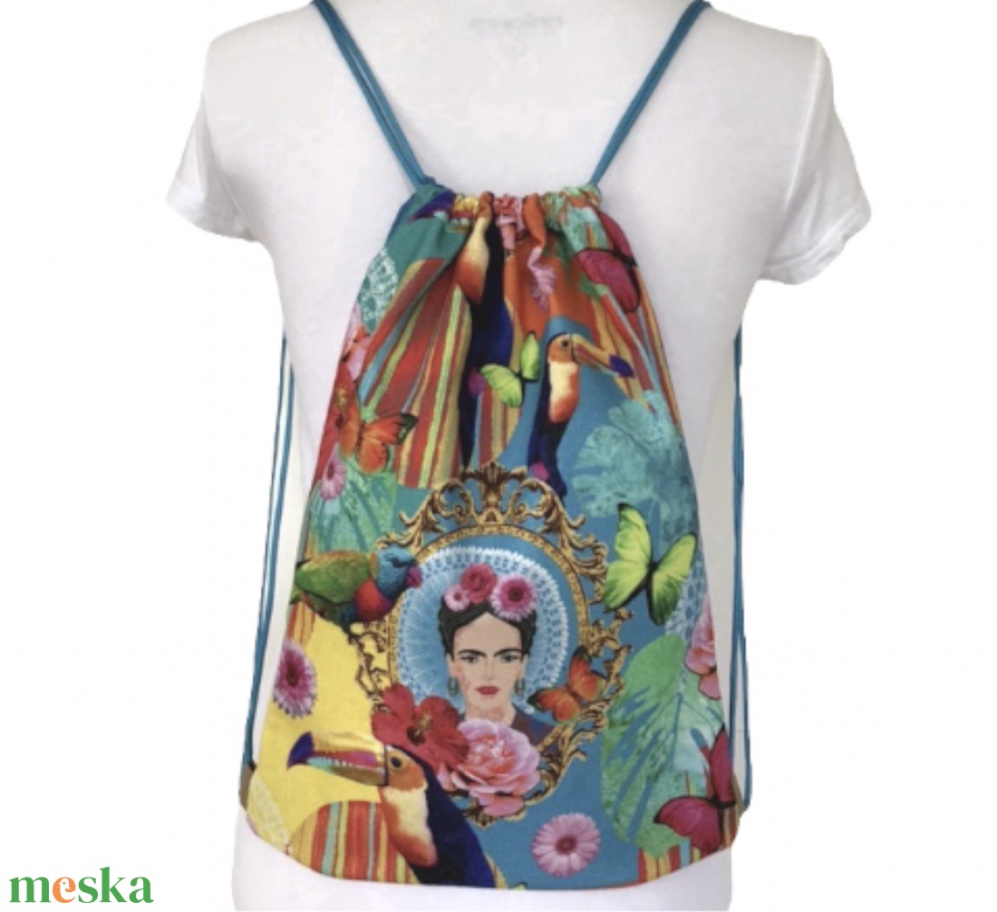 Frida Kahlo a titkos kertben mintás gymbag hátizsák- Artiroka design - játék & sport - sport és kikapcsolódás - jóga, pilates, torna - jógatáska - Meska.hu Frida Kahlo a titkos kertben mintás gymbag hátizsák- Artiroka design - játék & sport - sport és kikapcsolódás - jóga, pilates, torna - jógatáska - Meska.hu