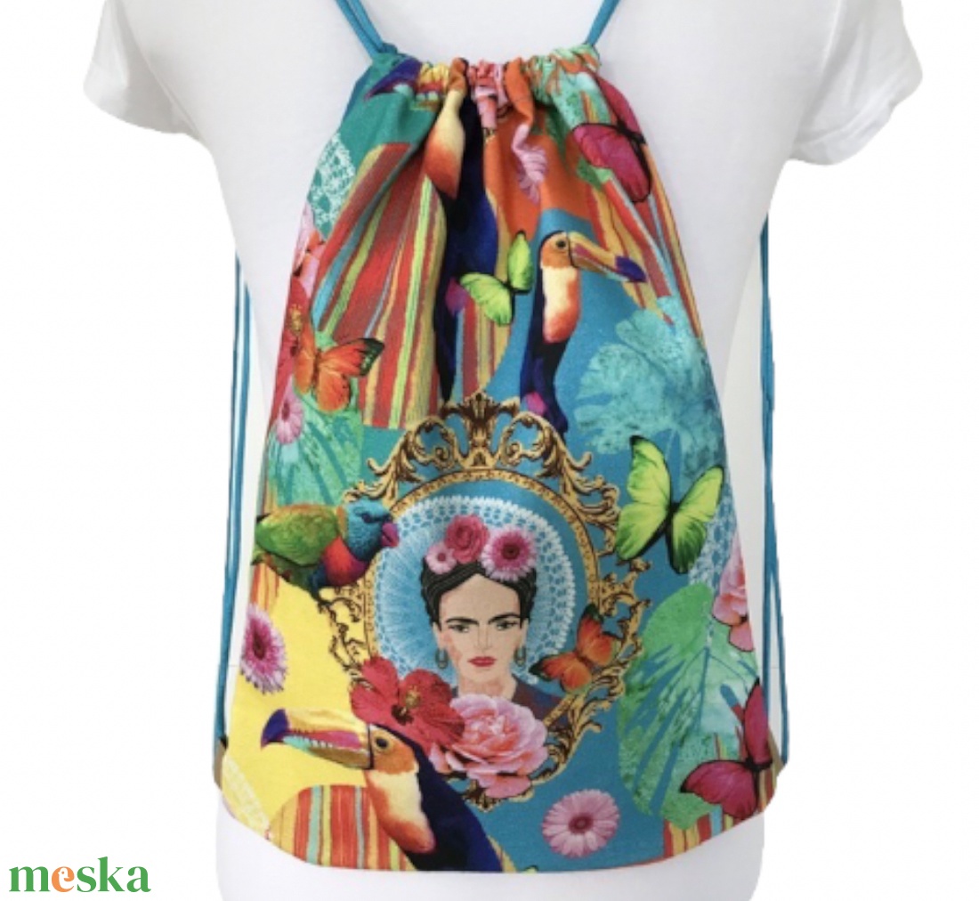 Frida Kahlo a titkos kertben mintás gymbag hátizsák- Artiroka design - játék & sport - sport és kikapcsolódás - jóga, pilates, torna - jógatáska - Meska.hu Frida Kahlo a titkos kertben mintás gymbag hátizsák- Artiroka design - játék & sport - sport és kikapcsolódás - jóga, pilates, torna - jógatáska - Meska.hu