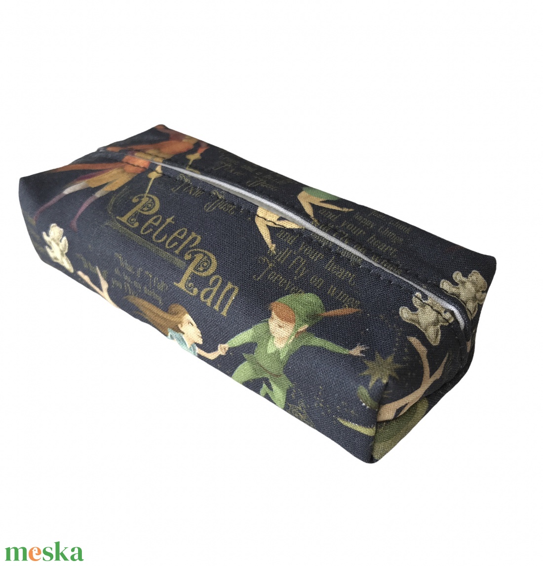 Pán Péter mintás bélelt zsebkendő tartó - Artiroka design - táska & tok - pénztárca & más tok - zsebkendőtartó tok - Meska.hu Pán Péter mintás bélelt zsebkendő tartó - Artiroka design - táska & tok - pénztárca & más tok - zsebkendőtartó tok - Meska.hu