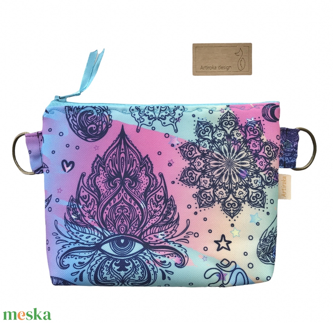 Jóga mintás VÍZÁLLÓ neszesszer vagy övtáska - NAMASTE - Artiroka design - táska & tok - övtáska - Meska.hu Jóga mintás VÍZÁLLÓ neszesszer vagy övtáska - NAMASTE - Artiroka design - táska & tok - övtáska - Meska.hu