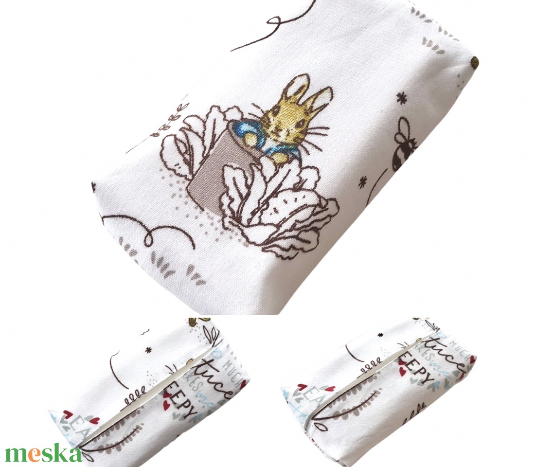 Nyúl Péter mintás bélelt papírzsebkendő tartó - Beatrix Potter rajzaival - táska & tok - pénztárca & más tok - zsebkendőtartó tok - Meska.hu Nyúl Péter mintás bélelt papírzsebkendő tartó - Beatrix Potter rajzaival - táska & tok - pénztárca & más tok - zsebkendőtartó tok - Meska.hu