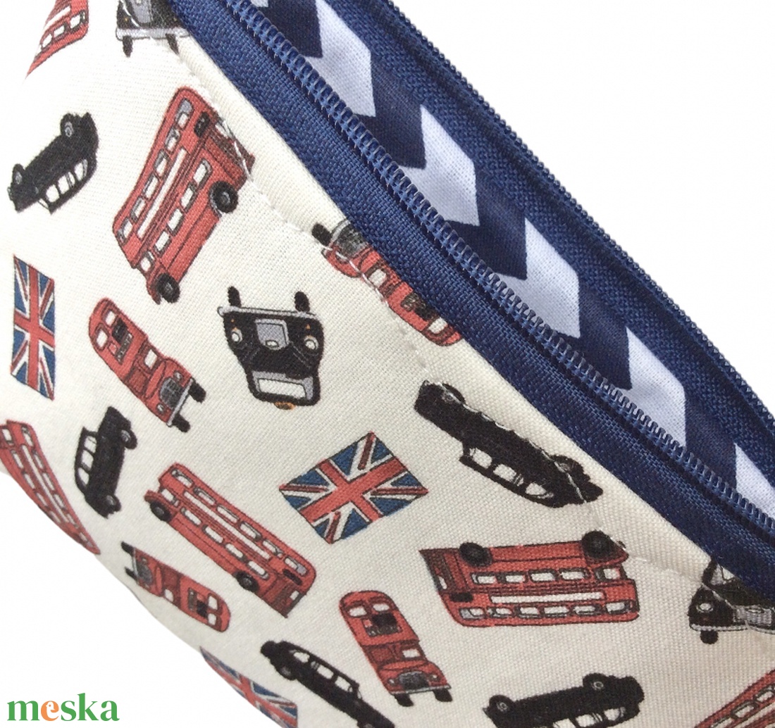 London mintás irattartó, pénztárca - I love London - Artiroka design - táska & tok - pénztárca & más tok - kártyatartó & irattartó - Meska.hu