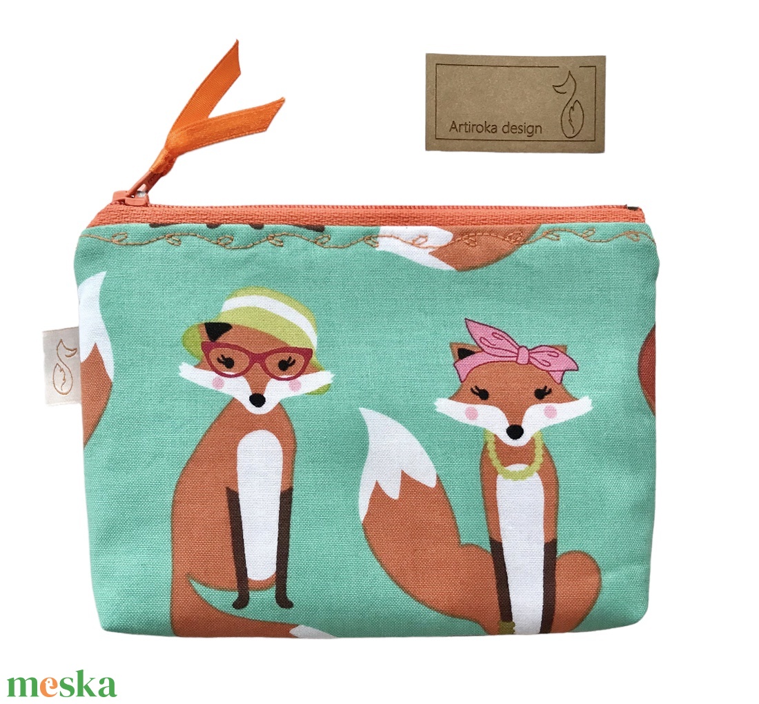 Róka Móka lányok - vidám menta színű irattartó pénztárca - Artiroka design - táska & tok - pénztárca & más tok - kártyatartó & irattartó - Meska.hu Róka Móka lányok - vidám menta színű irattartó pénztárca - Artiroka design - táska & tok - pénztárca & más tok - kártyatartó & irattartó - Meska.hu