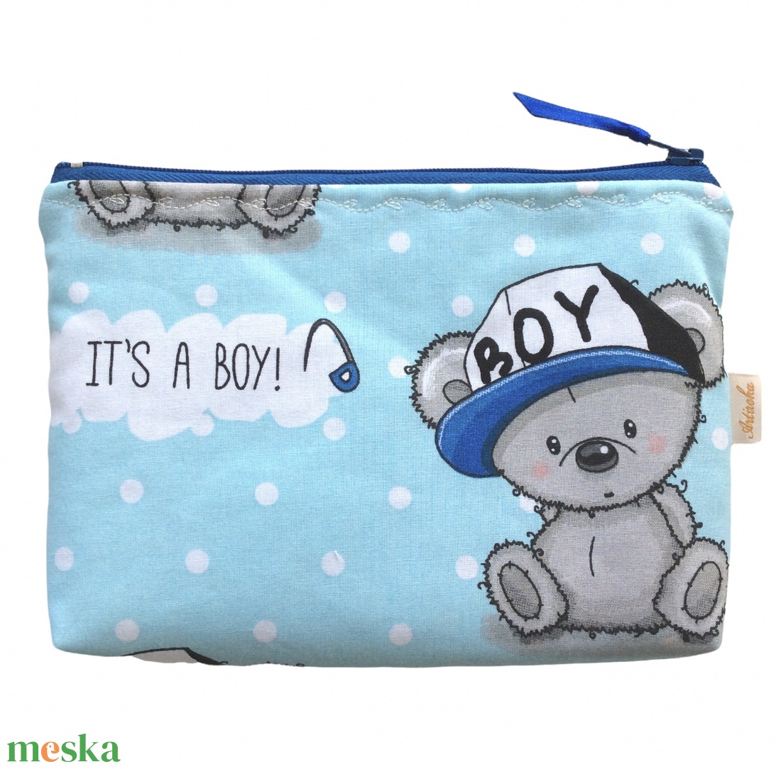 Kislány született!  - It�s a Girl! - Névhímzéssel is rendelhető  - táska & tok - neszesszer - Meska.hu