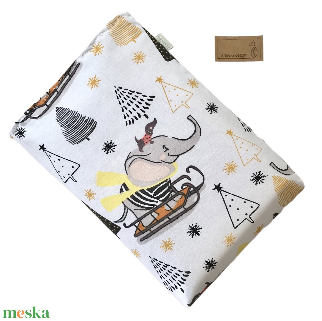 KÖNYVTOK - Elefánt és tacskó kutya szánkózik könytok, tablet tok vagy ipad tok- Artiroka design - táska & tok - ebook & tablet tok - Meska.hu KÖNYVTOK - Elefánt és tacskó kutya szánkózik könytok, tablet tok vagy ipad tok- Artiroka design - táska & tok - ebook & tablet tok - Meska.hu
