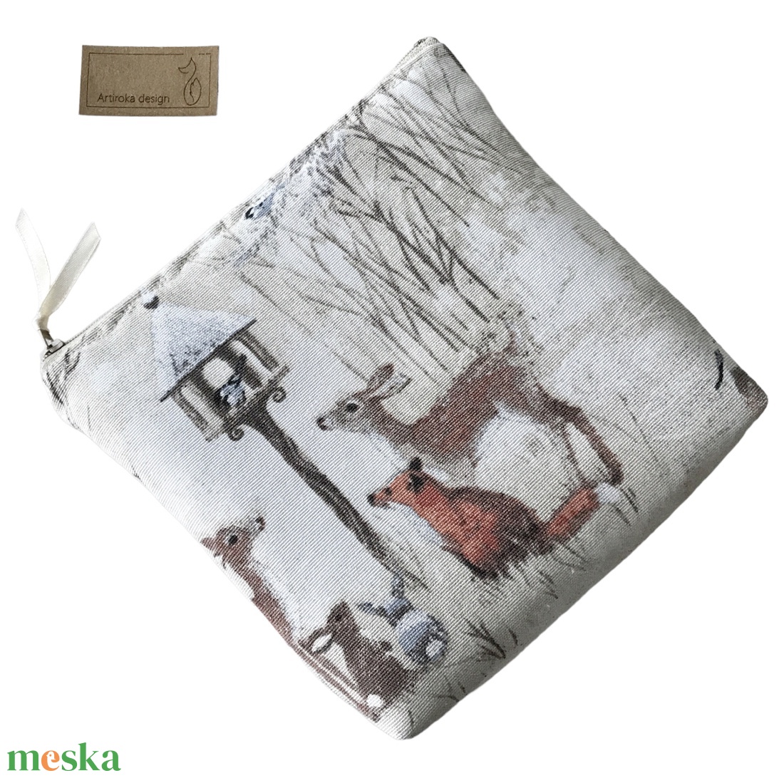 ERDEI RANDEVÚ - róka, őzike, nyuszi, mókus és cinege madár mintás uzsonna tasak - Artiroka design - táska & tok - uzsonna- & ebéd tartó - ebéd tasak, doboz - Meska.hu ERDEI RANDEVÚ - róka, őzike, nyuszi, mókus és cinege madár mintás uzsonna tasak - Artiroka design - táska & tok - uzsonna- & ebéd tartó - ebéd tasak, doboz - Meska.hu