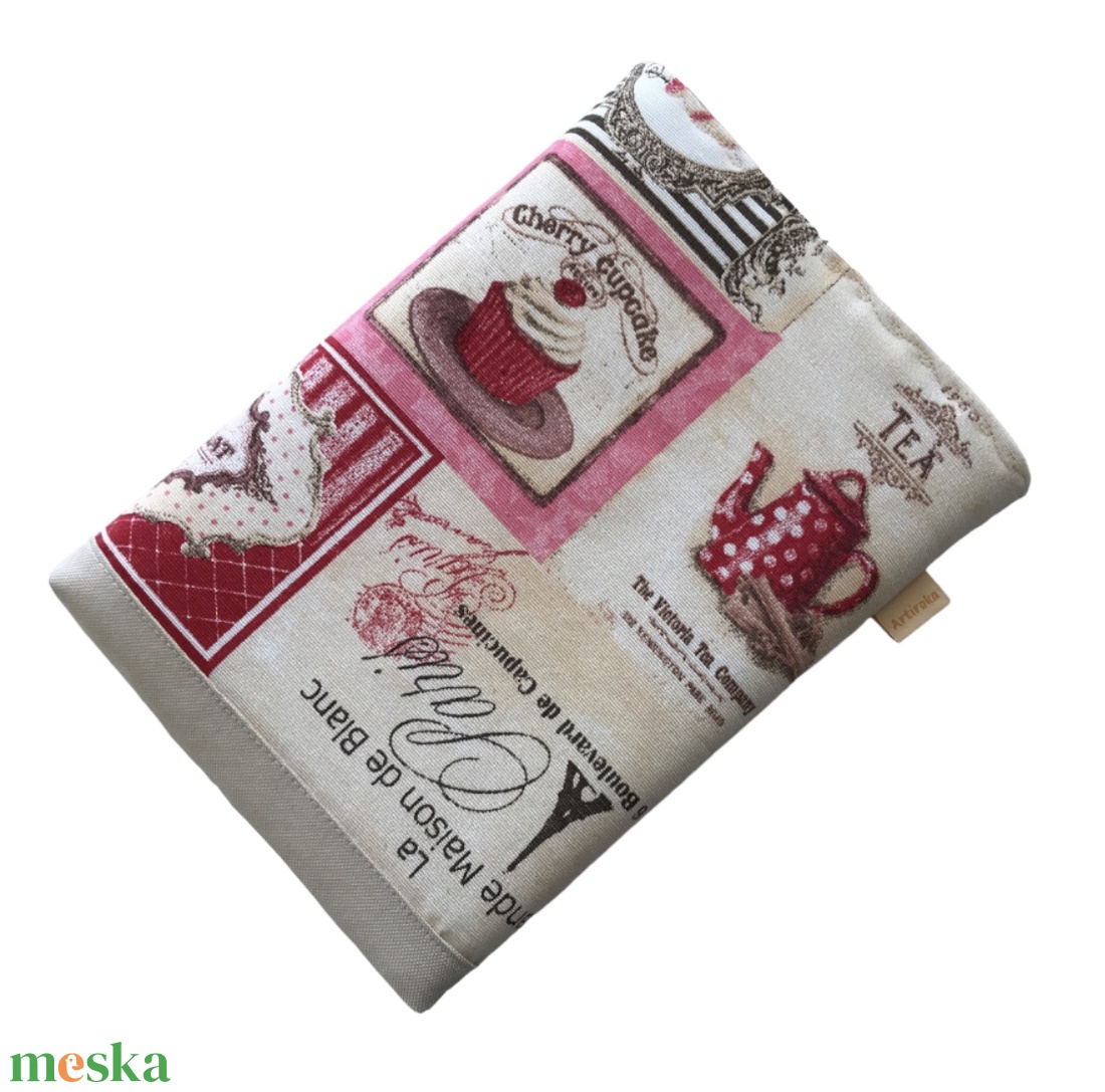ÉDES ÉLET mintás KÖNYVTOK vag e-Book tok - Eiffel torony, tea, sütemény, macaron, cupcake - Artiroka design - könyv & zene - könyvtok - Meska.hu ÉDES ÉLET mintás KÖNYVTOK vag e-Book tok - Eiffel torony, tea, sütemény, macaron, cupcake - Artiroka design - könyv & zene - könyvtok - Meska.hu