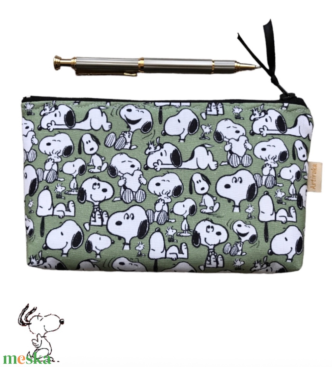 SNOOPY mintás tolltartó neszesszer, szemüvegtok vagy mobiltok - Artiroka design - táska & tok - neszesszer - Meska.hu SNOOPY mintás tolltartó neszesszer, szemüvegtok vagy mobiltok - Artiroka design - táska & tok - neszesszer - Meska.hu