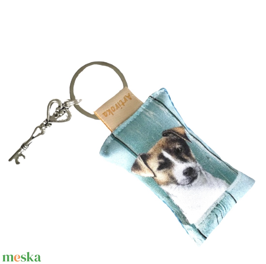 Jack Russell Terrier kutya mintás kulcstartó- Artiroka design - táska & tok - kulcstartó & táskadísz - kulcstartó - Meska.hu Jack Russell Terrier kutya mintás kulcstartó- Artiroka design - táska & tok - kulcstartó & táskadísz - kulcstartó - Meska.hu