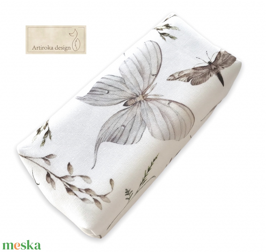 Pillangó mintás prémium pamut textil, papírzsebkendő tartó - Artiroka design - táska & tok - pénztárca & más tok - zsebkendőtartó tok - Meska.hu Pillangó mintás prémium pamut textil, papírzsebkendő tartó - Artiroka design - táska & tok - pénztárca & más tok - zsebkendőtartó tok - Meska.hu