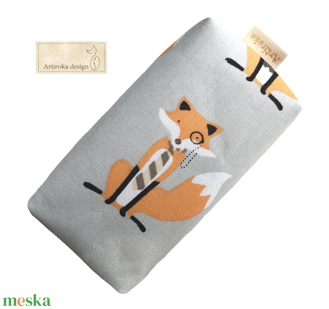 Róka úr mintás pamut textil papírzsebkendő tartó - APA - Artiroka design - táska & tok - pénztárca & más tok - zsebkendőtartó tok - Meska.hu Róka úr mintás pamut textil papírzsebkendő tartó - APA - Artiroka design - táska & tok - pénztárca & más tok - zsebkendőtartó tok - Meska.hu