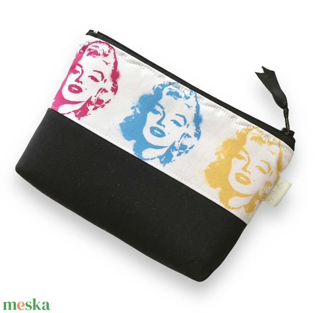 Marilyn Monroe mintás neszesszer Andy Warhol műve nyomán- Artiroka design - táska & tok - neszesszer - Meska.hu Marilyn Monroe mintás neszesszer Andy Warhol műve nyomán- Artiroka design - táska & tok - neszesszer - Meska.hu