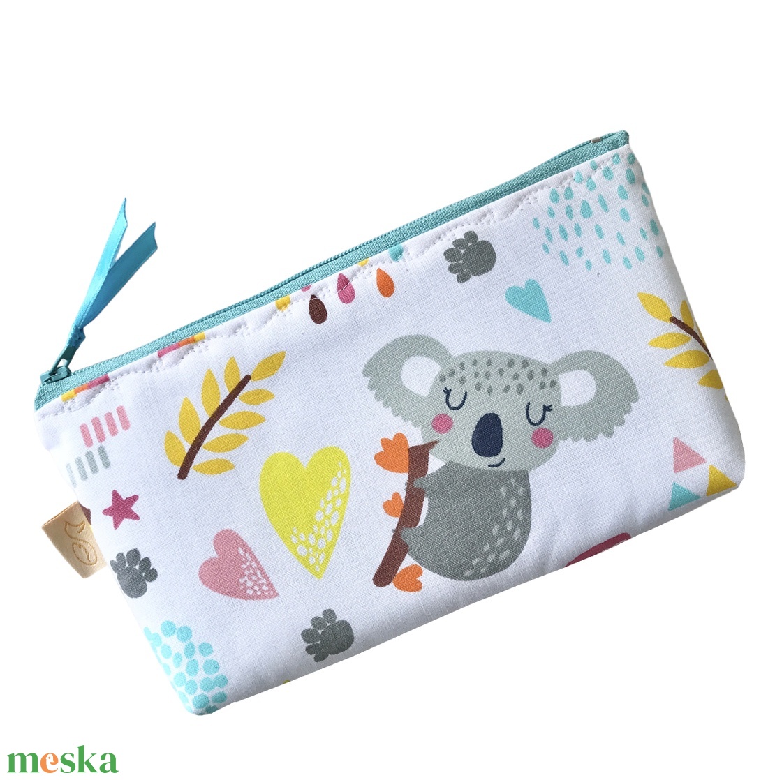 Koala mackó mintás irattartó pénztárca vagy tolltartó neszesszer - SZETT - Artiroka design - táska & tok - neszesszer - Meska.hu