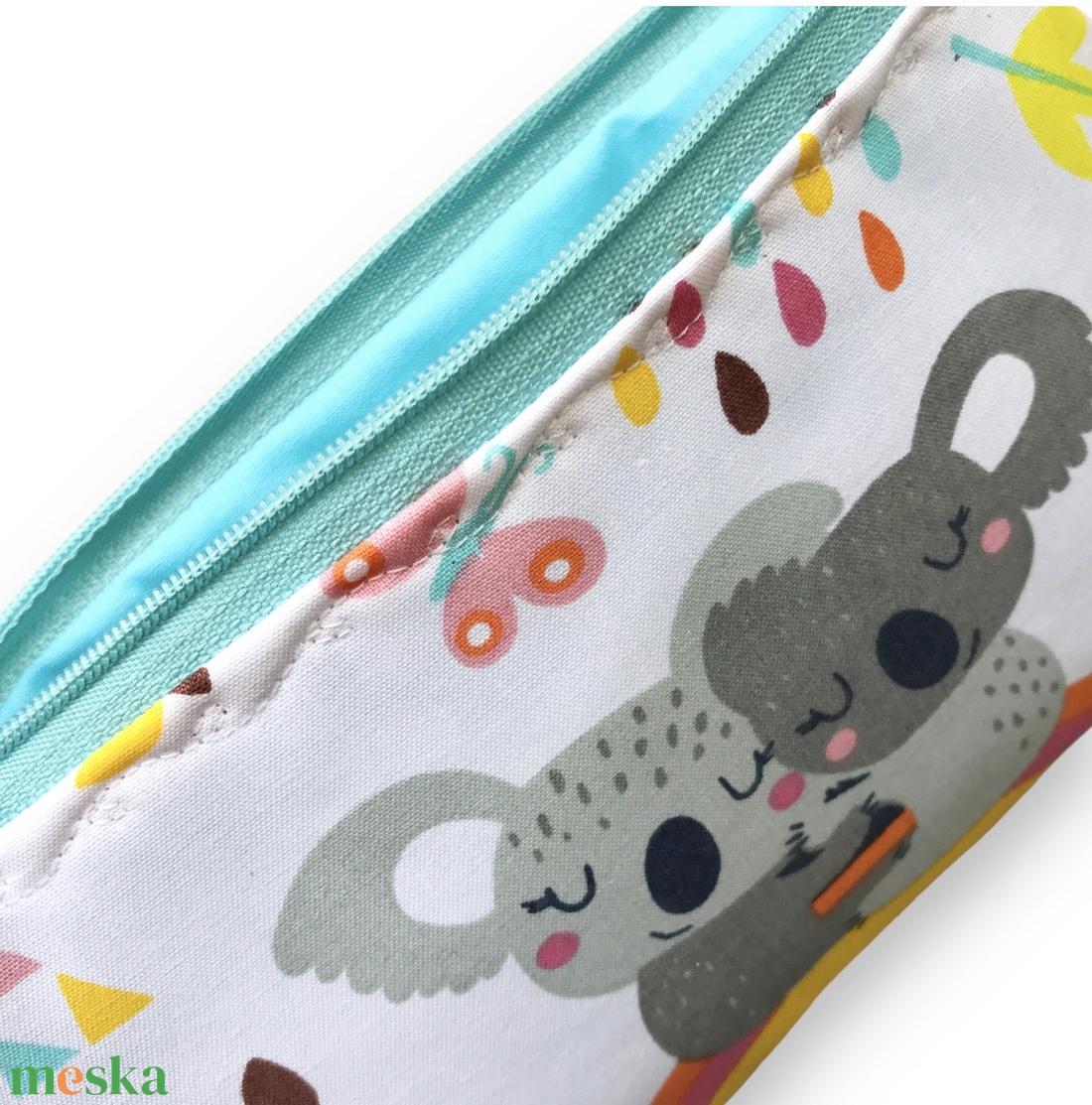 Koala mackó mintás irattartó pénztárca vagy tolltartó neszesszer - SZETT - Artiroka design - táska & tok - neszesszer - Meska.hu