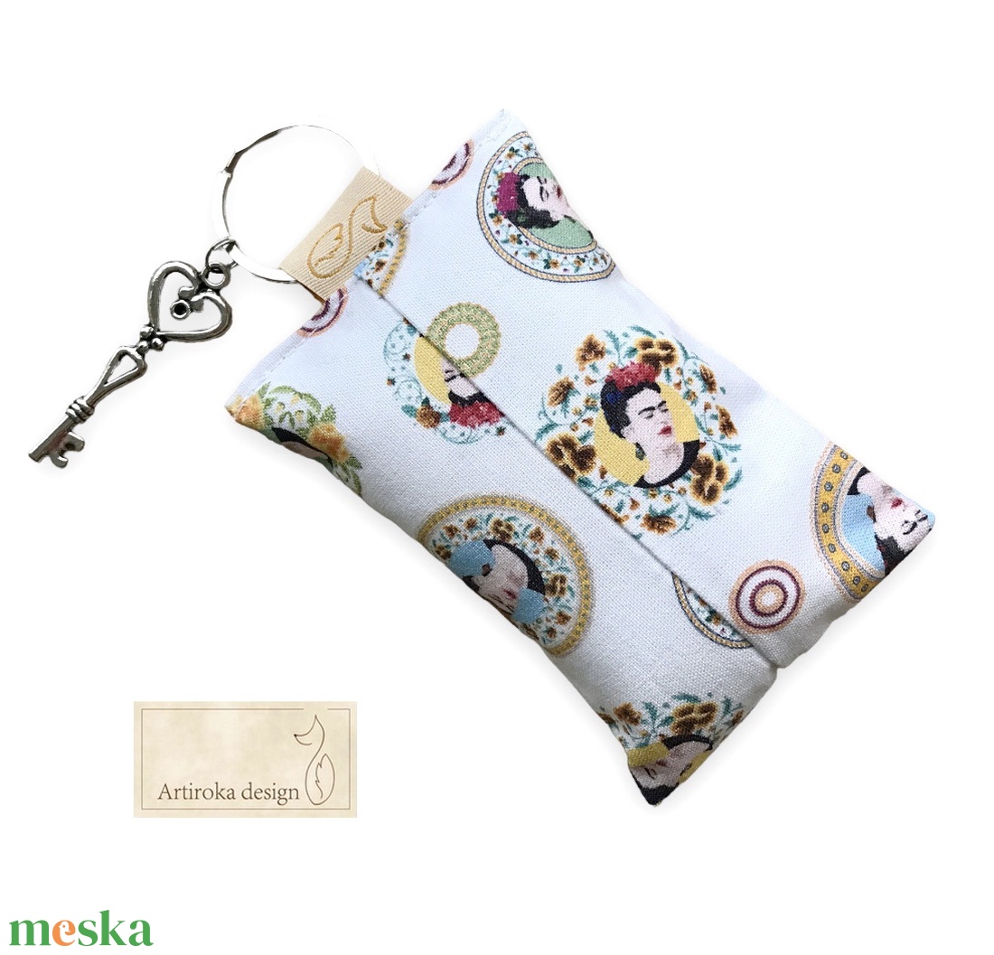 Frida Kahlo mintás prémium pamut kulcstartó vintage kulcs medállal - Artiroka design - táska & tok - kulcstartó & táskadísz - kulcstartó - Meska.hu Frida Kahlo mintás prémium pamut kulcstartó vintage kulcs medállal - Artiroka design - táska & tok - kulcstartó & táskadísz - kulcstartó - Meska.hu