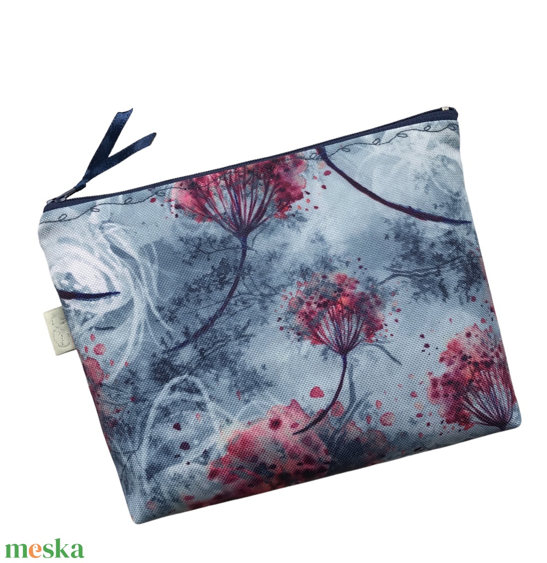 Pitypang mintás VÍZÁLLÓ, nagyméretű neszesszer - Artiroka design - táska & tok - neszesszer - Meska.hu