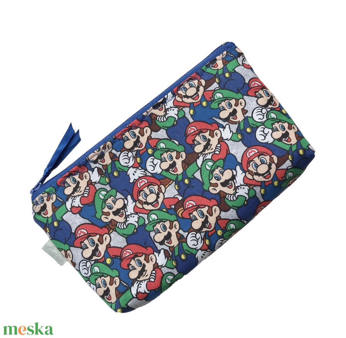 Mario és Luigi mintás tolltartó neszesszer, szemüvegtok vagy mobiltok - Artiroka design - otthon & életmód - papír, írószer - tolltartó & ceruzatekercs - Meska.hu Mario és Luigi mintás tolltartó neszesszer, szemüvegtok vagy mobiltok - Artiroka design - otthon & életmód - papír, írószer - tolltartó & ceruzatekercs - Meska.hu