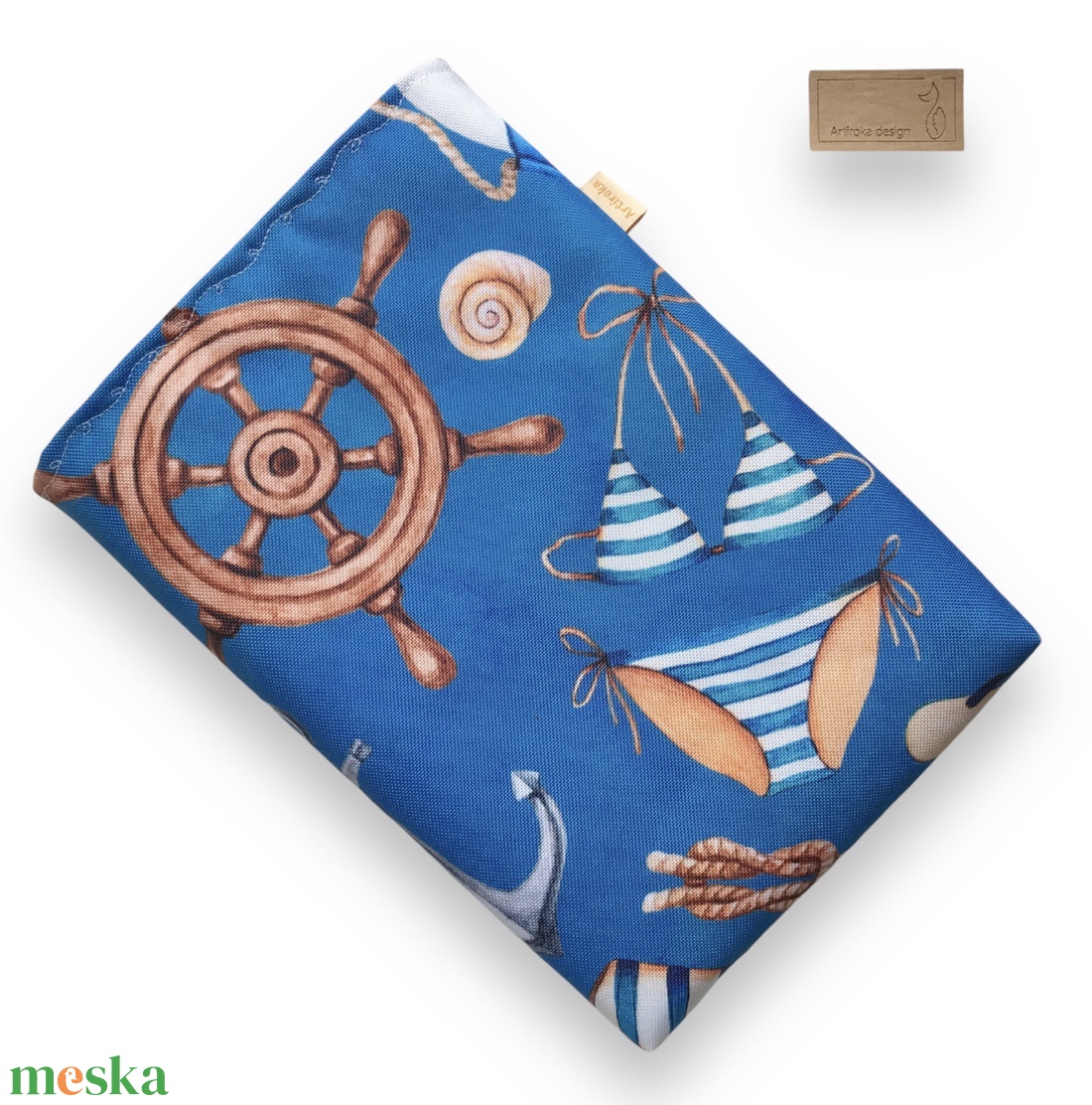 VÍZÁLLÓ nyári hangulat mintás KÖNYVTOK vagy tablet tok, akár zárral is - Artiroka design - könyv & zene - könyvtok - Meska.hu
