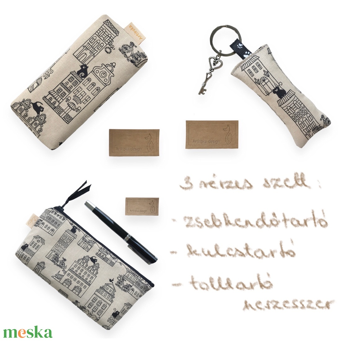 Macska a forró bádogtetőn mintás neszesszer, tolltartó, szemüvegtok vagy irattartó pamut textilből - Artiroka design - otthon & életmód - papír, írószer - tolltartó & ceruzatekercs - Meska.hu Macska a forró bádogtetőn mintás neszesszer, tolltartó, szemüvegtok vagy irattartó pamut textilből - Artiroka design - otthon & életmód - papír, írószer - tolltartó & ceruzatekercs - Meska.hu