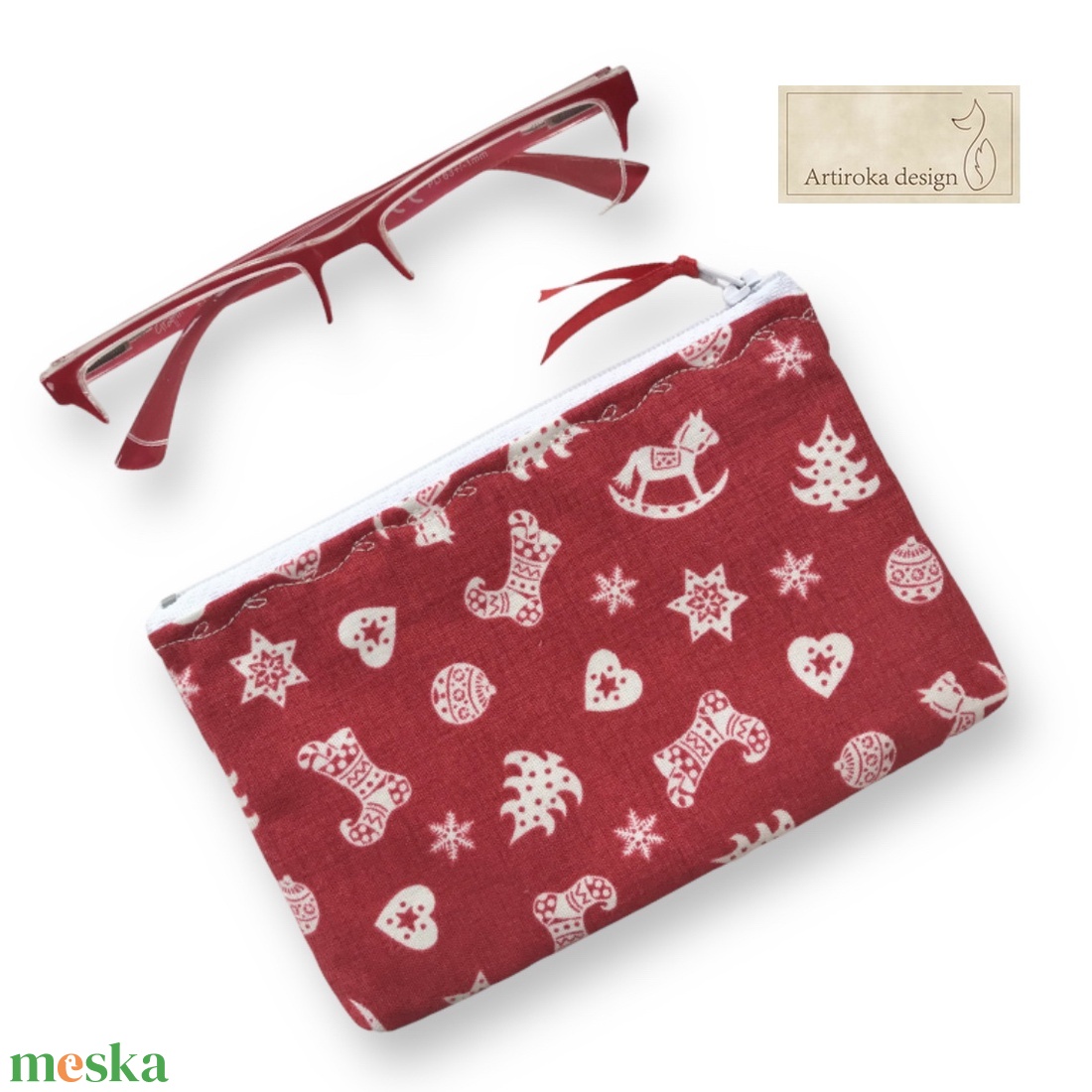 Karácsony mintás irattartó pénztárca vagy neszesszer - Artiroka design - táska & tok - pénztárca & más tok - kártyatartó & irattartó - Meska.hu Karácsony mintás irattartó pénztárca vagy neszesszer - Artiroka design - táska & tok - pénztárca & más tok - kártyatartó & irattartó - Meska.hu