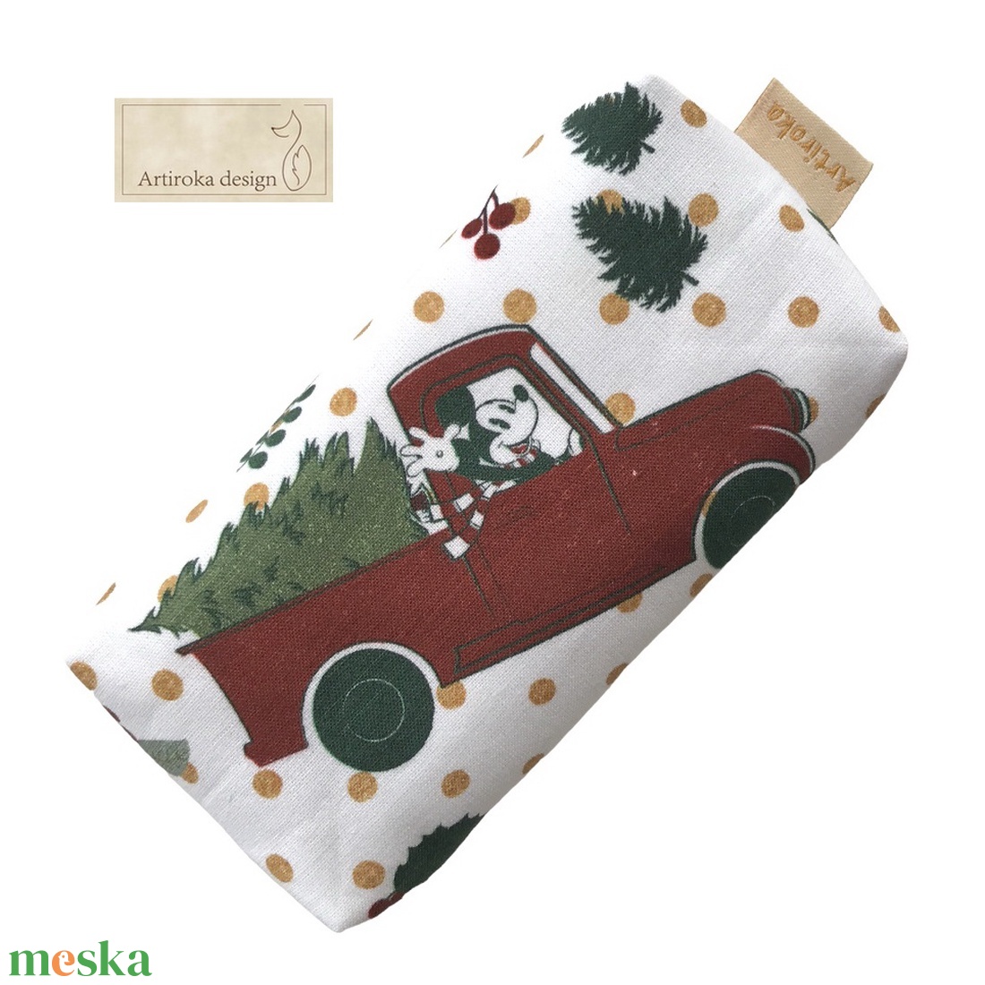Miki egér karácsonya mintás papírzsebkendő tartó - Artiroka design - táska & tok - pénztárca & más tok - zsebkendőtartó tok - Meska.hu Miki egér karácsonya mintás papírzsebkendő tartó - Artiroka design - táska & tok - pénztárca & más tok - zsebkendőtartó tok - Meska.hu