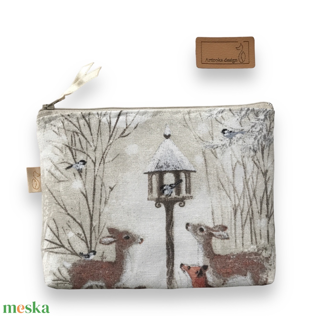 ERDEI RANDEVÚ - Nagyméretű neszesszer, kozmetikai táska  - táska & tok - neszesszer - Meska.hu